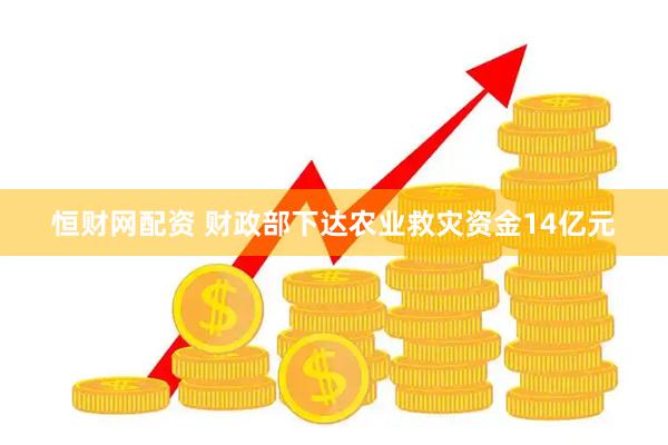 恒财网配资 财政部下达农业救灾资金14亿元